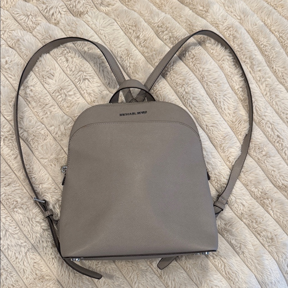 Michael Kors Taupe Backpack